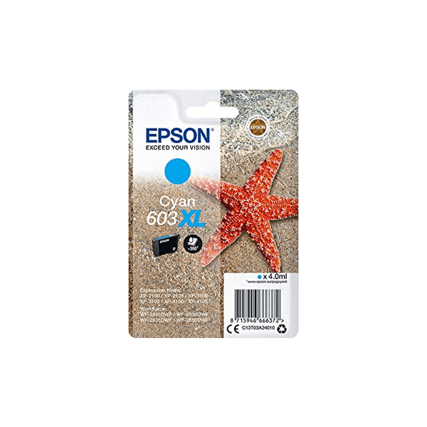 Cartouche Epson 603 XL Cyan pas cher Compatible