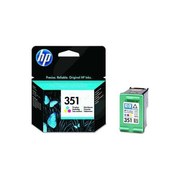 Cartouche d'encre pour HP Photosmart, 350, 351, 350XL, compatible