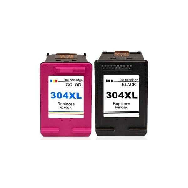 HP 304XL Noir Couleur - pack Cartouches d'encre compatibles Grande