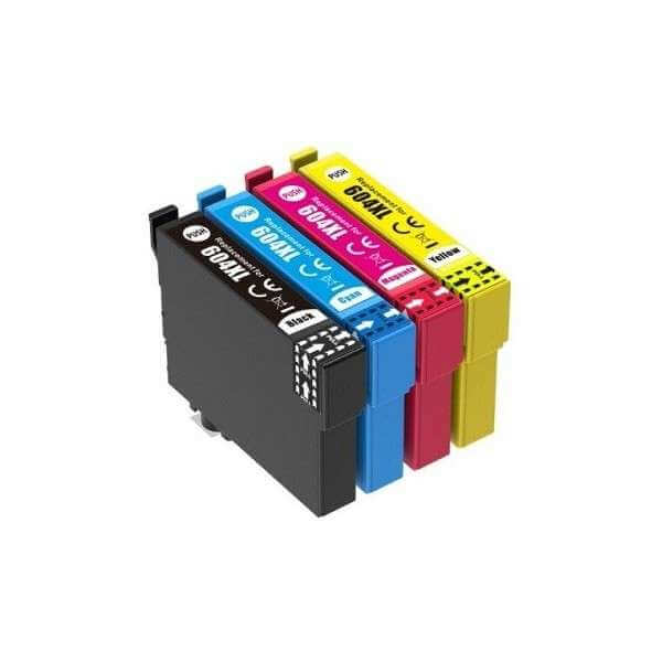 Epson 604XL pack 5 Cartouche d'encre compatible Grande Capacité ( 2x16.5ml  + 3x14ml ) - k2print