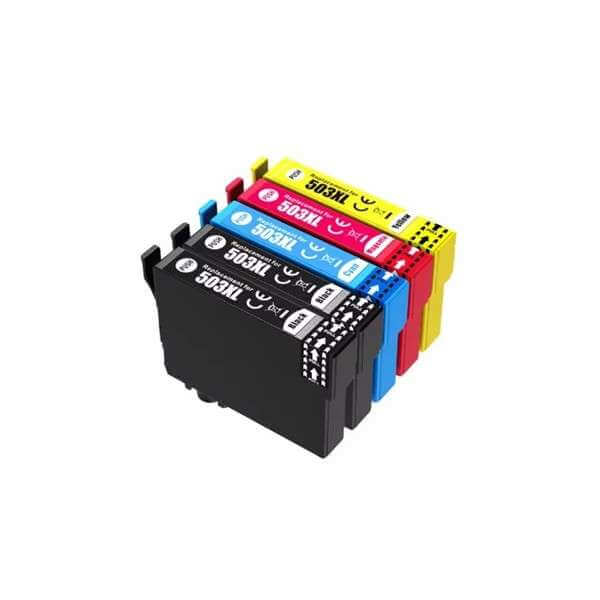 Epson 503XL - pack 4 Cartouches d'encre compatible Grande Capacité